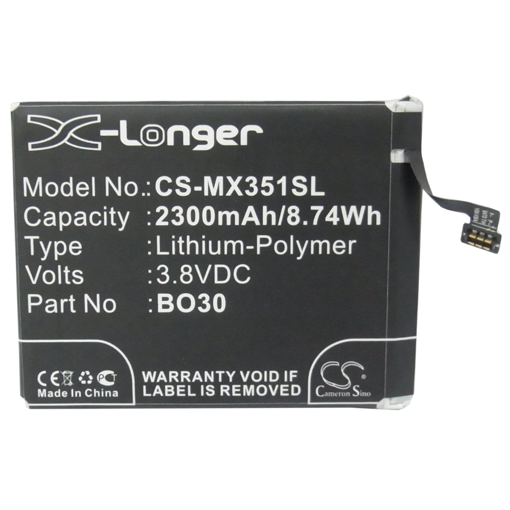 Mobiltelefonbatteri MeiZu CS-MX351SL