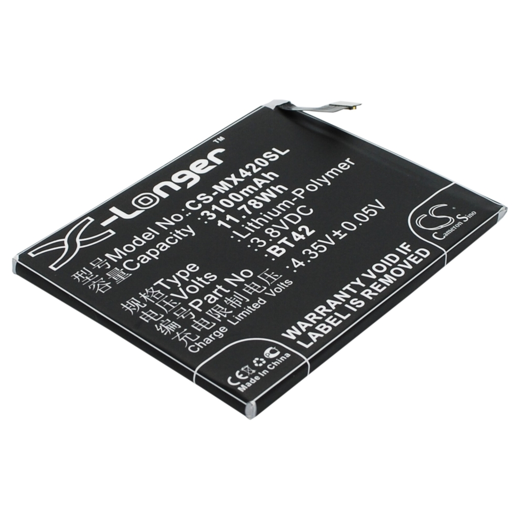 Mobiltelefonbatteri MeiZu CS-MX420SL