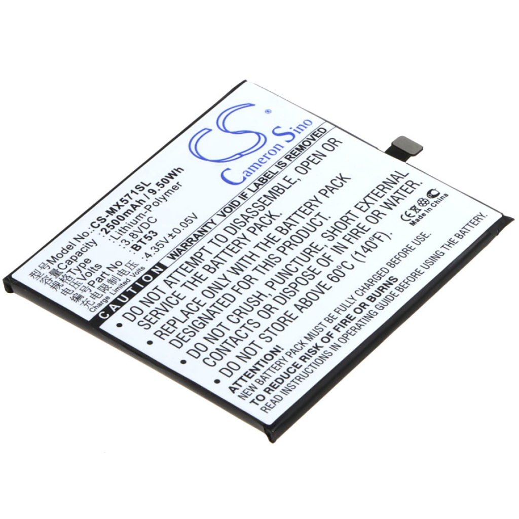 Mobiltelefonbatteri MeiZu CS-MX571SL