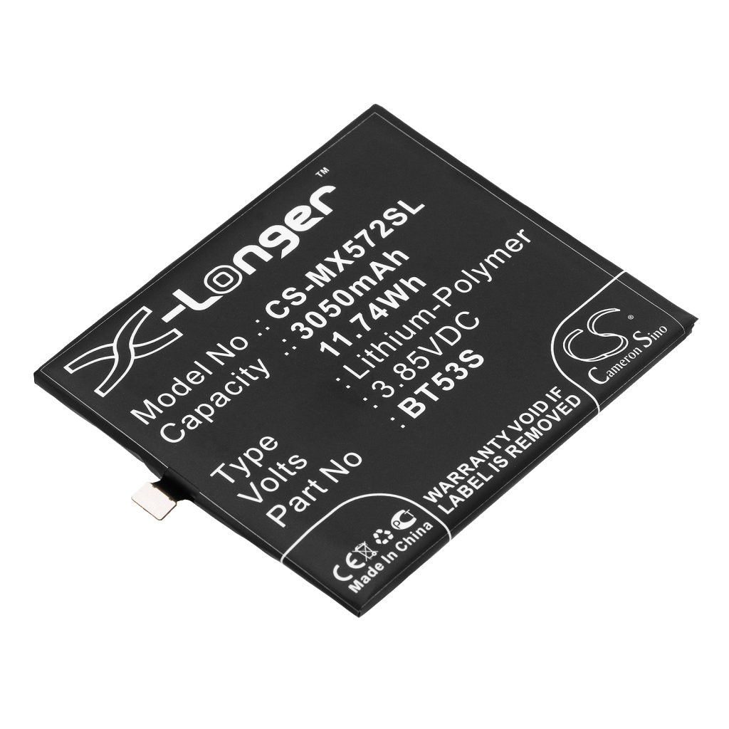 Mobiltelefonbatteri MeiZu CS-MX572SL