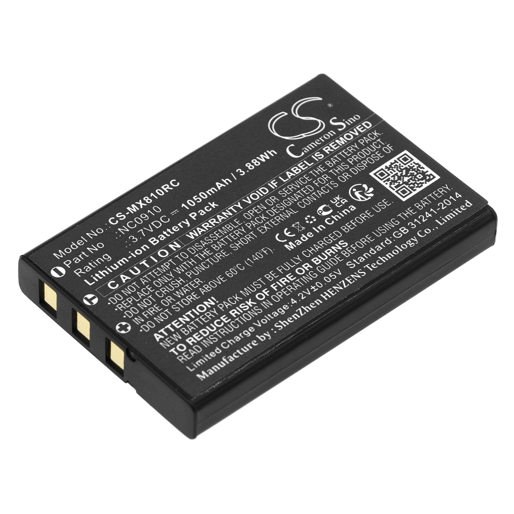 Fjernbetjeningsbatteri Urc CS-MX810RC
