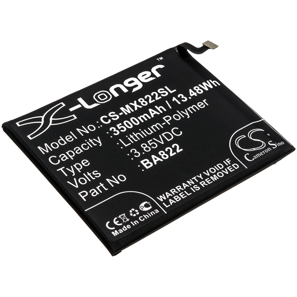 Mobiltelefonbatteri MeiZu CS-MX822SL