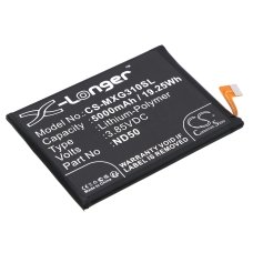 Kompatibel batteriudskiftning til Motorola ND50,SB18D24973