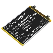 Kompatibel batteriudskiftning til Motorola NP44