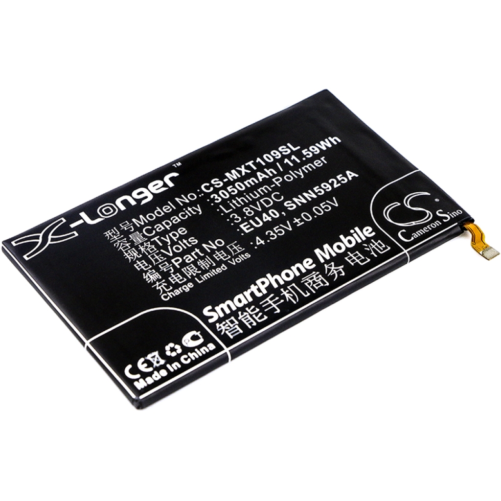 Mobiltelefonbatteri Motorola CS-MXT109SL