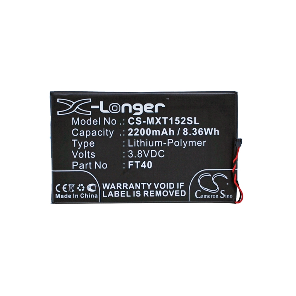 Mobiltelefonbatteri Motorola CS-MXT152SL