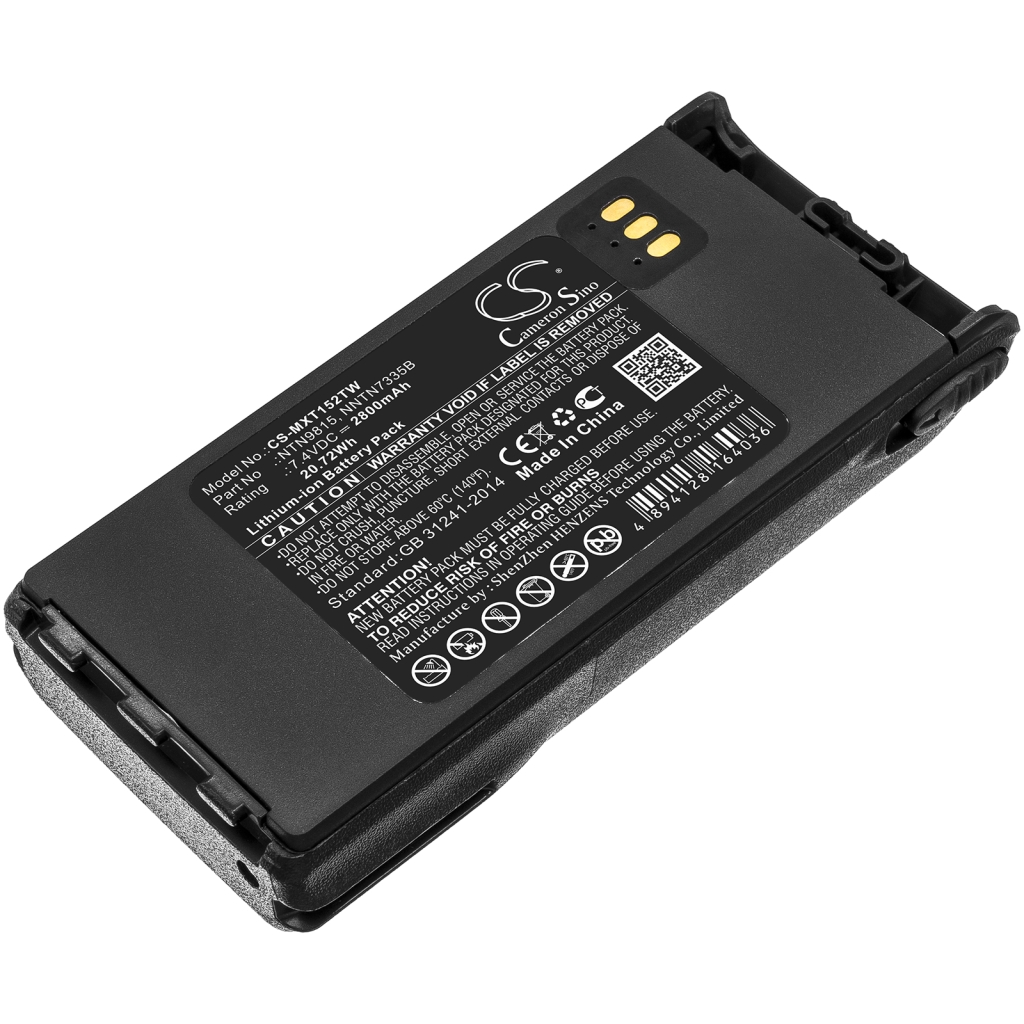 Batterier Erstatter NTN9857B