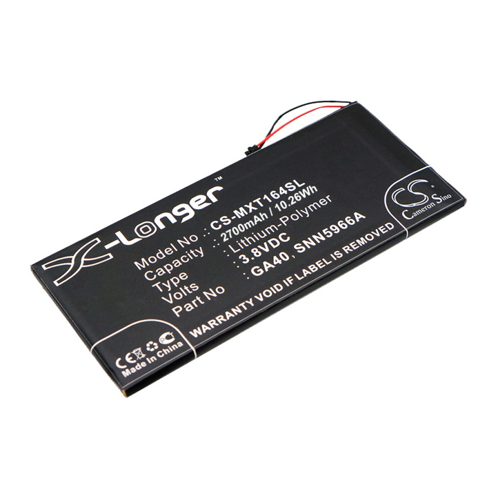 Mobiltelefonbatteri Motorola CS-MXT164SL