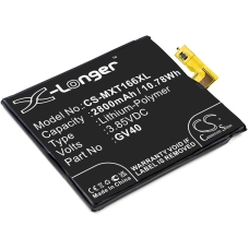 Kompatibel batteriudskiftning til Motorola GV40,SNN5968A
