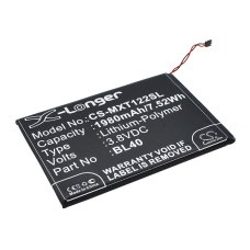 Kompatibel batteriudskiftning til Motorola BL40