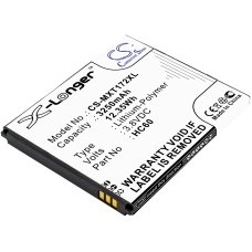 Kompatibel batteriudskiftning til Motorola HC60