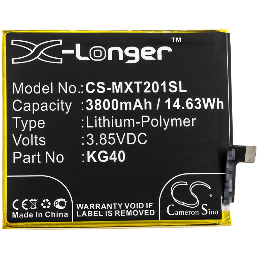Mobiltelefonbatteri Motorola CS-MXT201SL