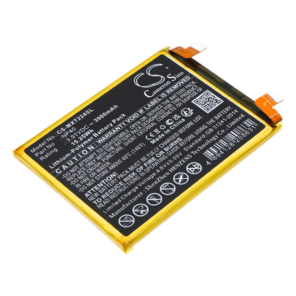 Mobiltelefonbatteri Motorola CS-MXT224SL