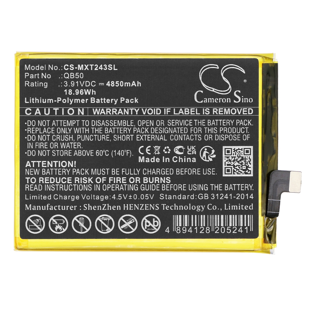 Mobiltelefonbatteri Motorola CS-MXT243SL