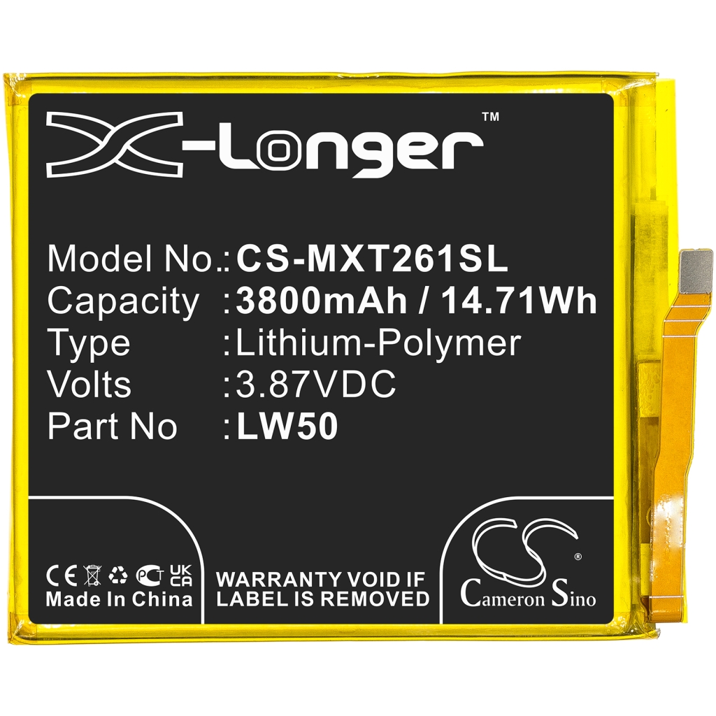Mobiltelefonbatteri Motorola CS-MXT261SL