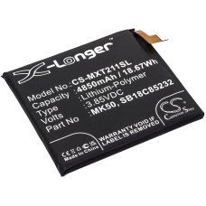 Kompatibel batteriudskiftning til Motorola MK50,SB18C85232