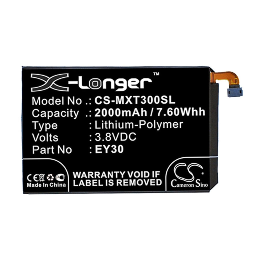 Mobiltelefonbatteri Motorola CS-MXT300SL