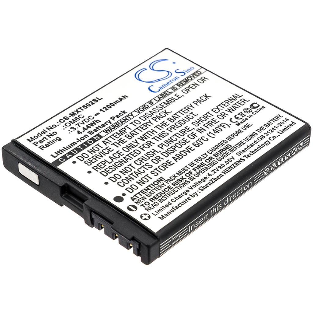 Mobiltelefonbatteri Motorola CS-MXT502SL