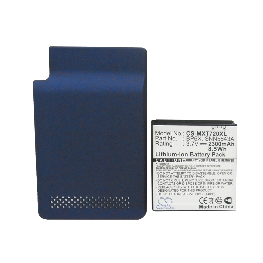 Batteri kompatibel med Motorola CS-MXT720XL