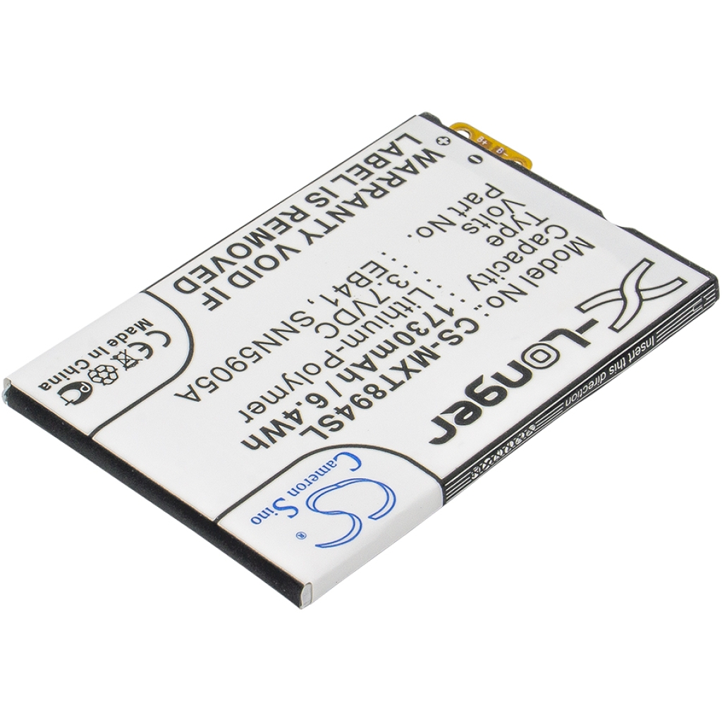 Batteri kompatibel med Motorola Verizon Sprint CS-MXT894SL