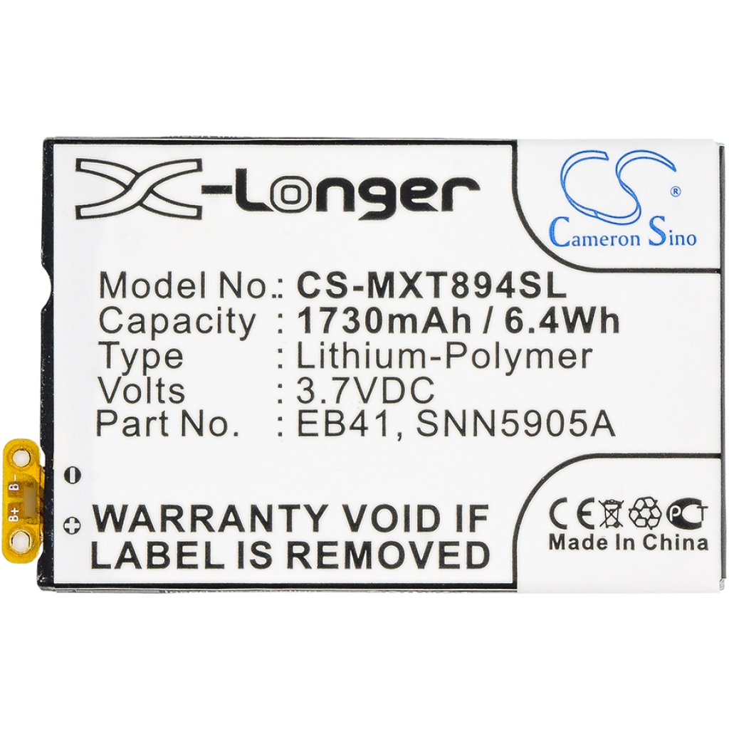 Batteri kompatibel med Motorola Verizon Sprint CS-MXT894SL