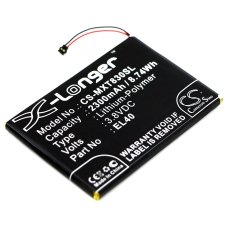Kompatibel batteriudskiftning til Motorola EL40,SNN5944A