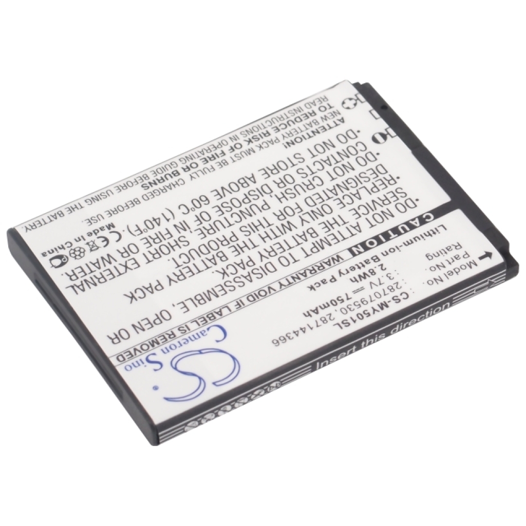 Mobiltelefonbatteri Sagem MY500c