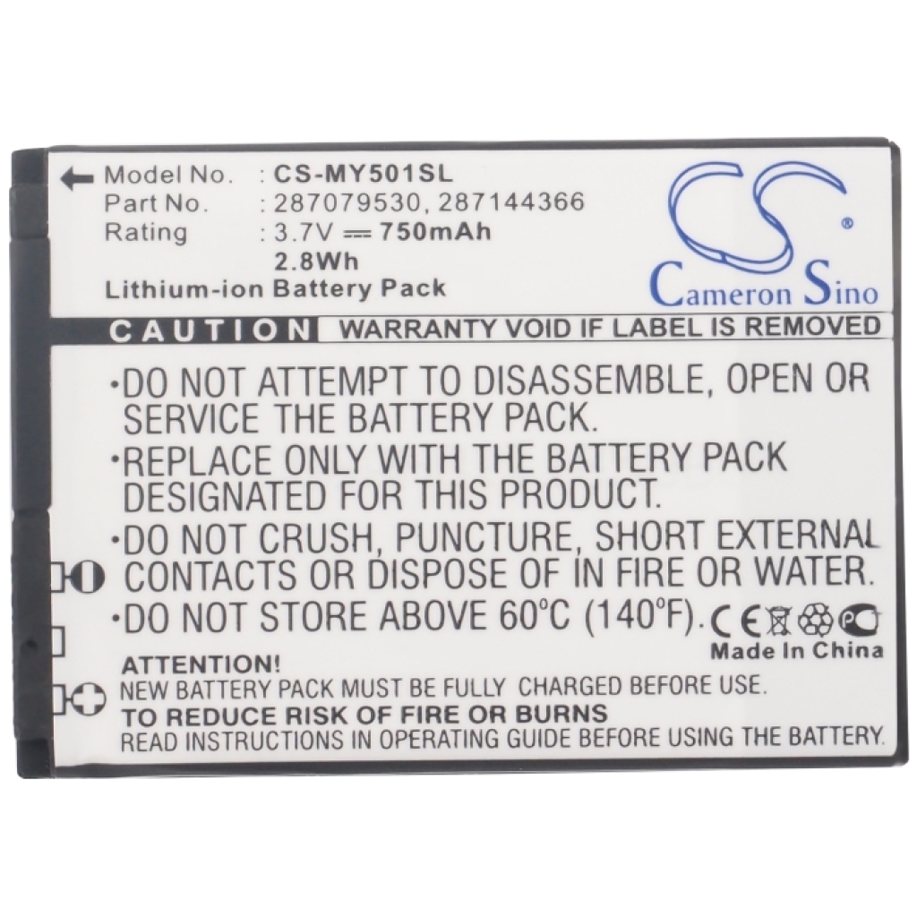 Mobiltelefonbatteri Sagem MY500c