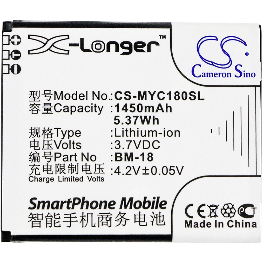 Batteri kompatibel med Myphone CS-MYC180SL
