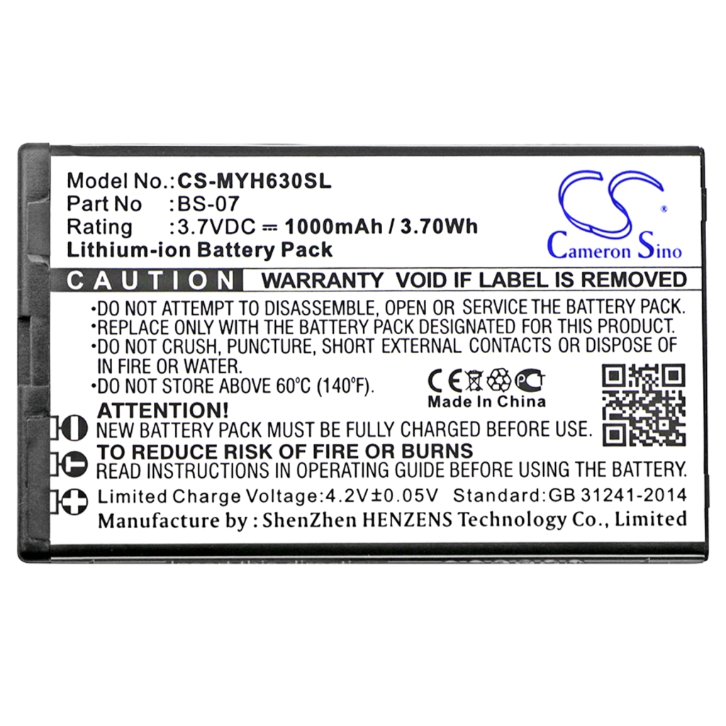 Mobiltelefonbatteri Myphone CS-MYH630SL