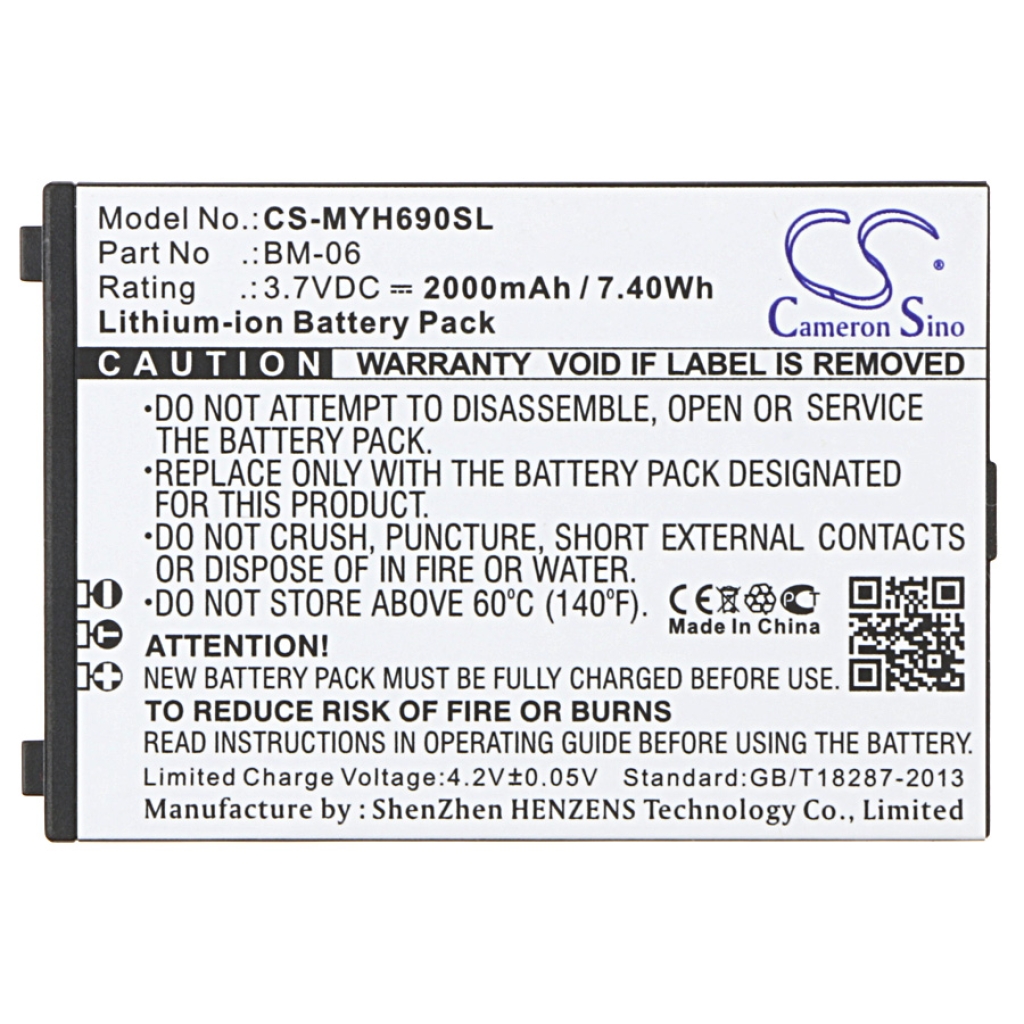 Mobiltelefonbatteri Myphone CS-MYH690SL