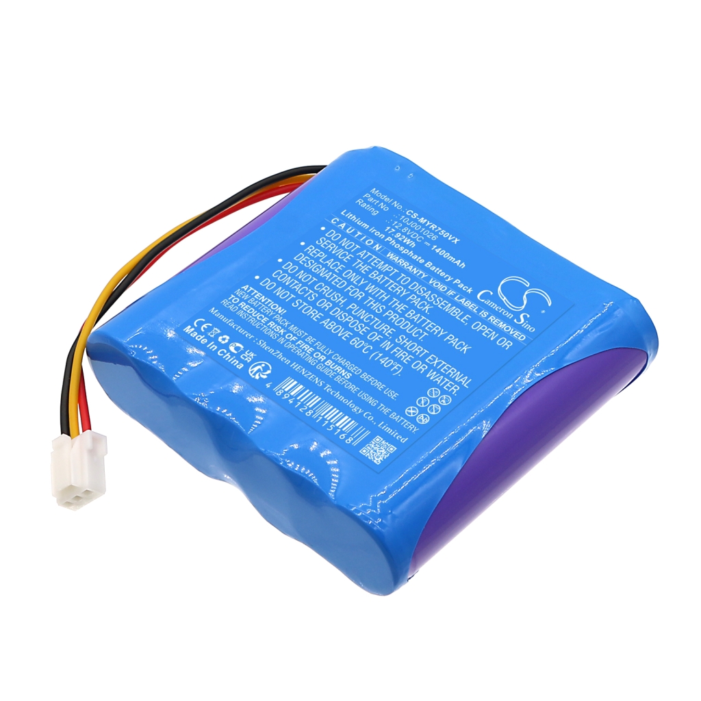 Støvsugerbatteri Moneual CS-MYR750VX
