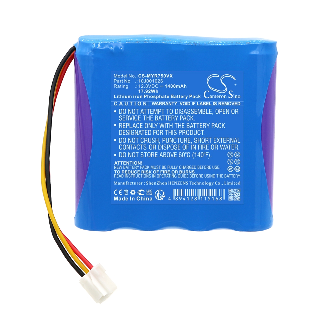 Støvsugerbatteri Moneual CS-MYR750VX