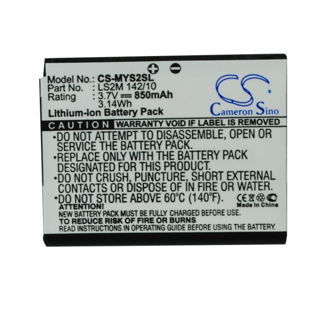 Mobiltelefonbatteri Sagem CS-MYS2SL