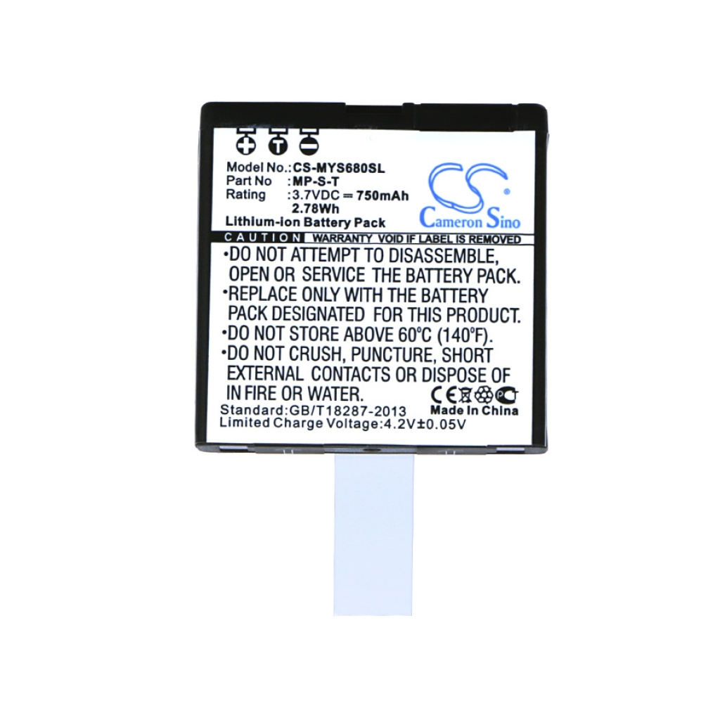 Mobiltelefonbatteri Myphone CS-MYS680SL