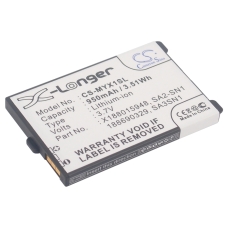 Kompatibel batteriudskiftning til SAGEM 188015948,188690329,ATEM-SN1,SA1A-SN1,SA1A-SN3...