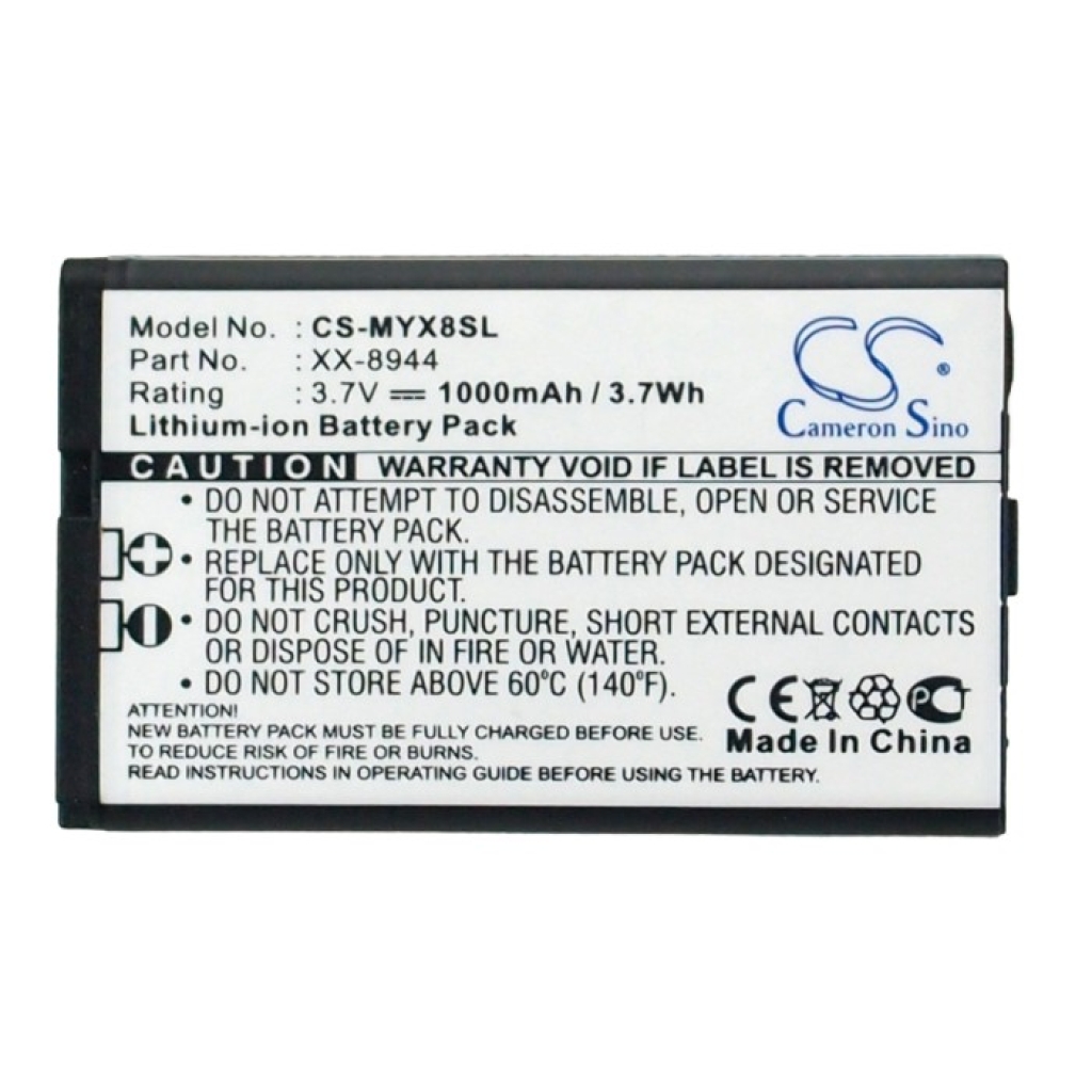 Mobiltelefonbatteri Sagem CS-MYX8SL