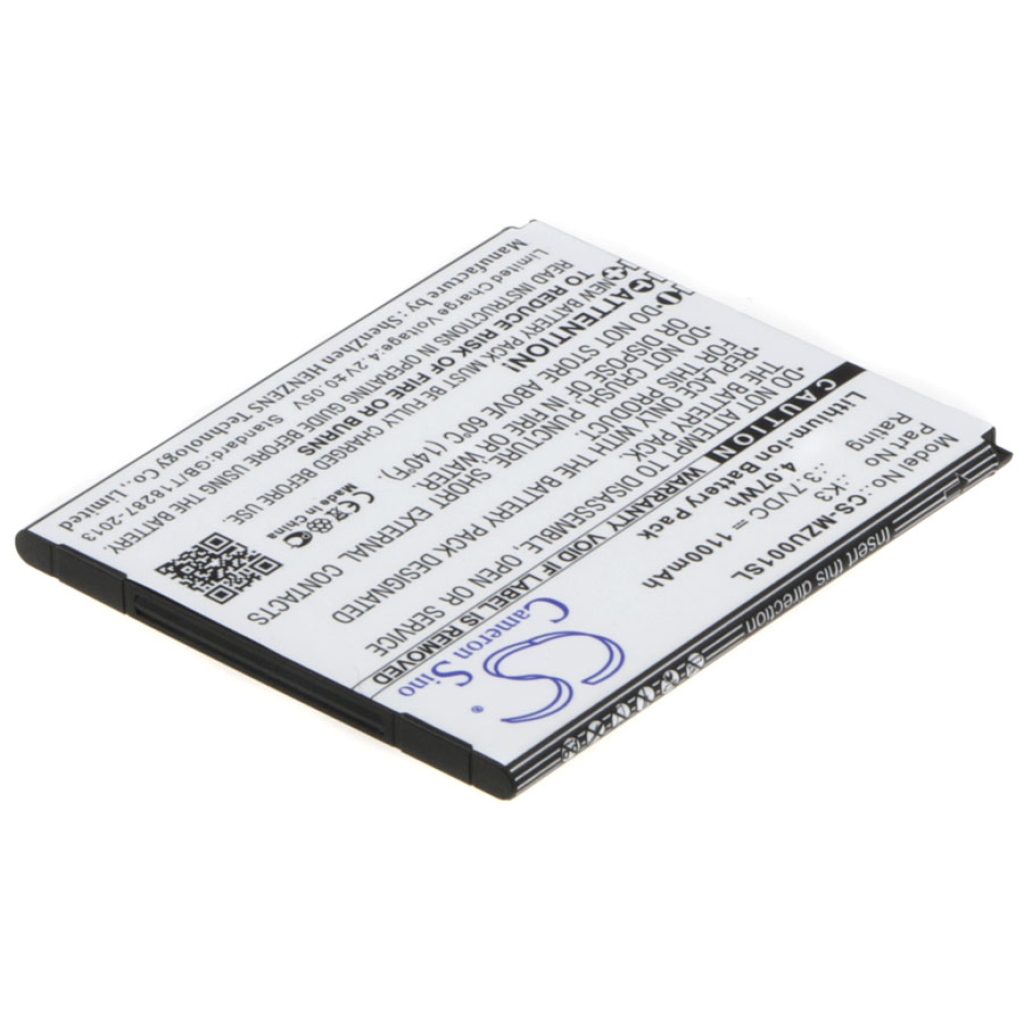 Batteri kompatibel med Navon CS-MZU001SL