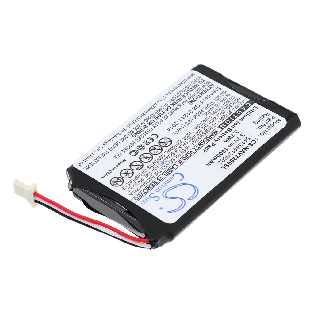 Batteri kompatibel med Navigon CS-NAV7200SL