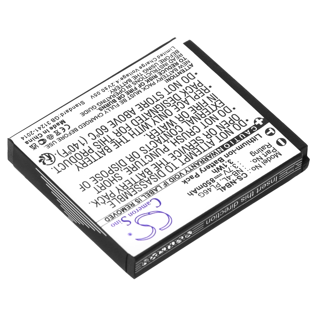 Kamerabatteri Canon CS-NB4L