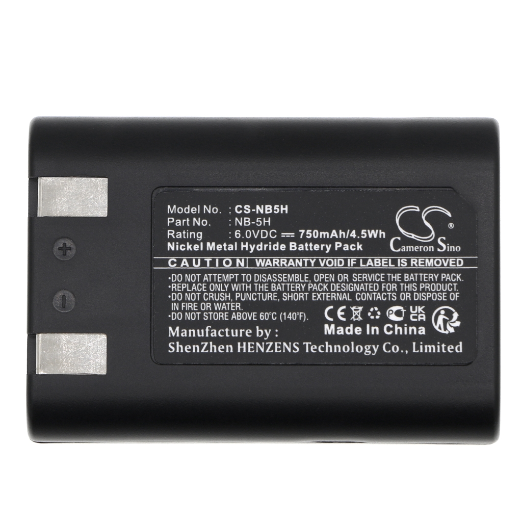Kamerabatteri Canon CS-NB5H
