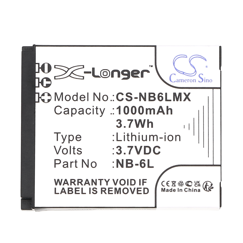 Kamerabatteri Canon CS-NB6LMX