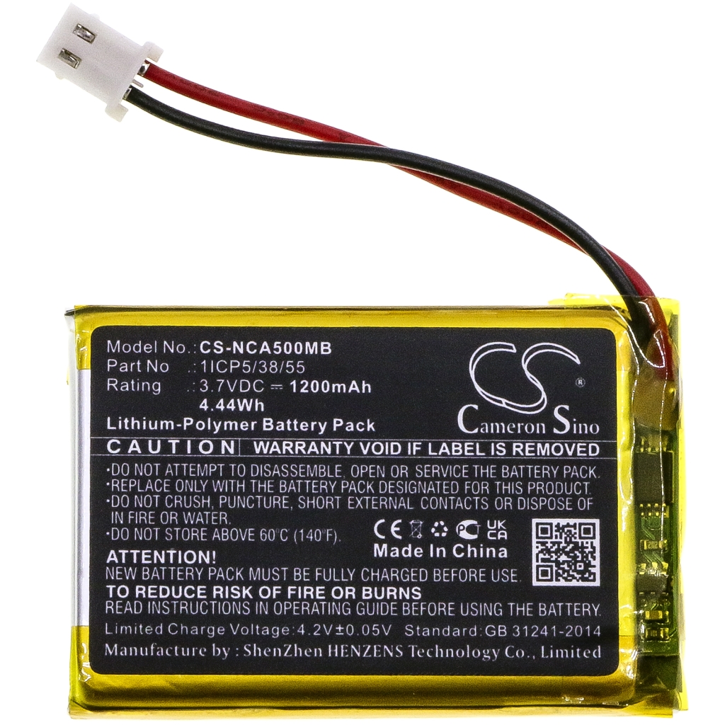 Babyfonbatteri Nuk CS-NCA500MB