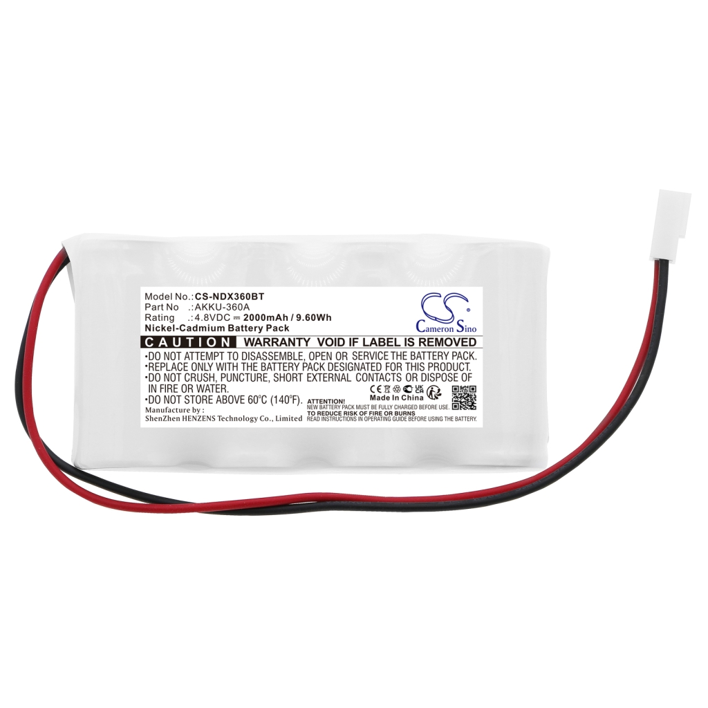 Hjemmesikkerhedskamera batteri Indexa CS-NDX360BT