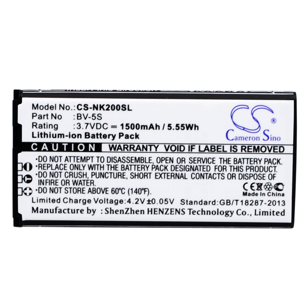 Mobiltelefonbatteri Nokia CS-NK200SL