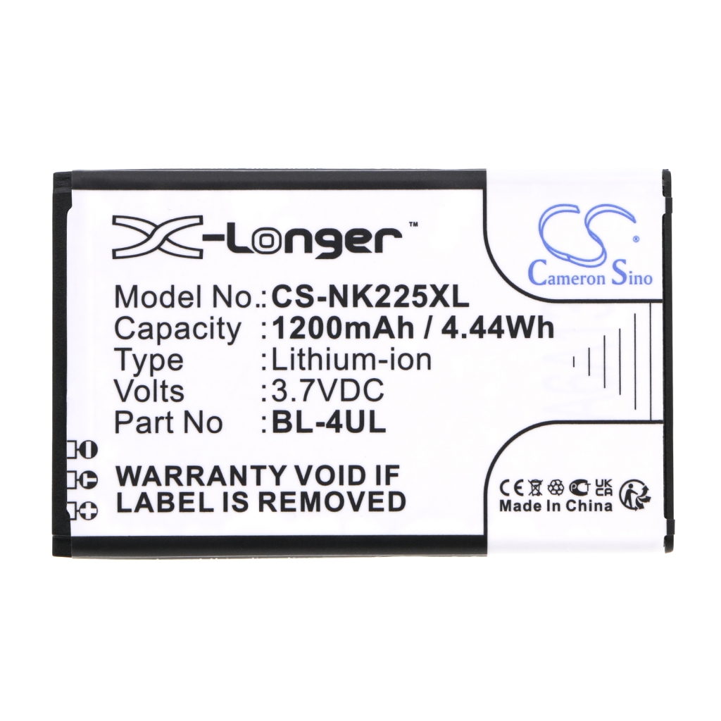 Mobiltelefonbatteri Nokia CS-NK225XL