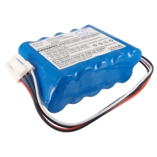 Kompatibel batteriudskiftning til Nihon Kohden 10HP-4/3FAUR-NK,10HR-4/3FAUC-NK,6011,608237,AMED2131...