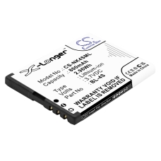 Kompatibel batteriudskiftning til Nokia BL-4S