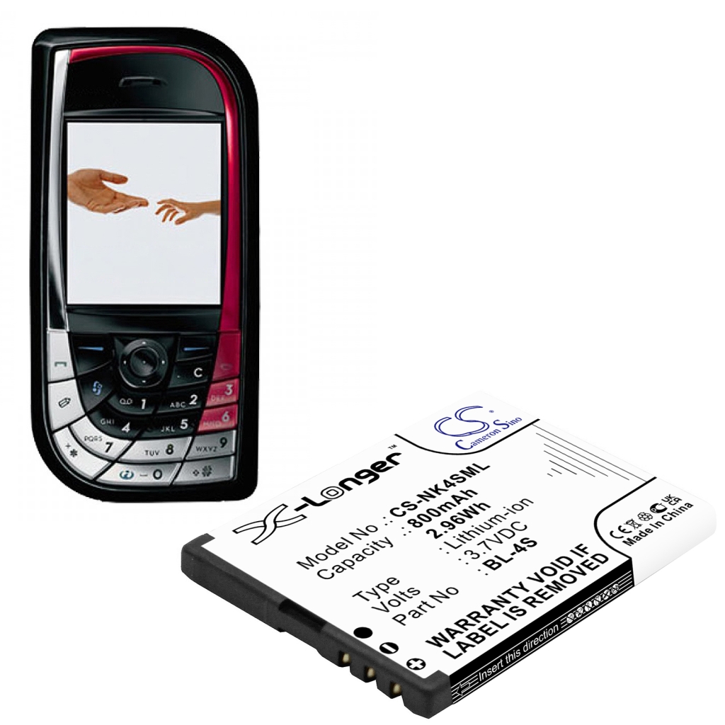 Mobiltelefonbatteri Nokia CS-NK4SML