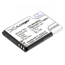 Kompatibel batteriudskiftning til Nokia BL-5B,BLI-885,BTA002,CEL10028,EZ DIGITAL NV-1...